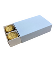 6 CHOCOLATE BOX SLEEVE - PASTEL BLUE