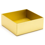 FOLD UP 4 CHOCOLATE BOX BASE - GOLD