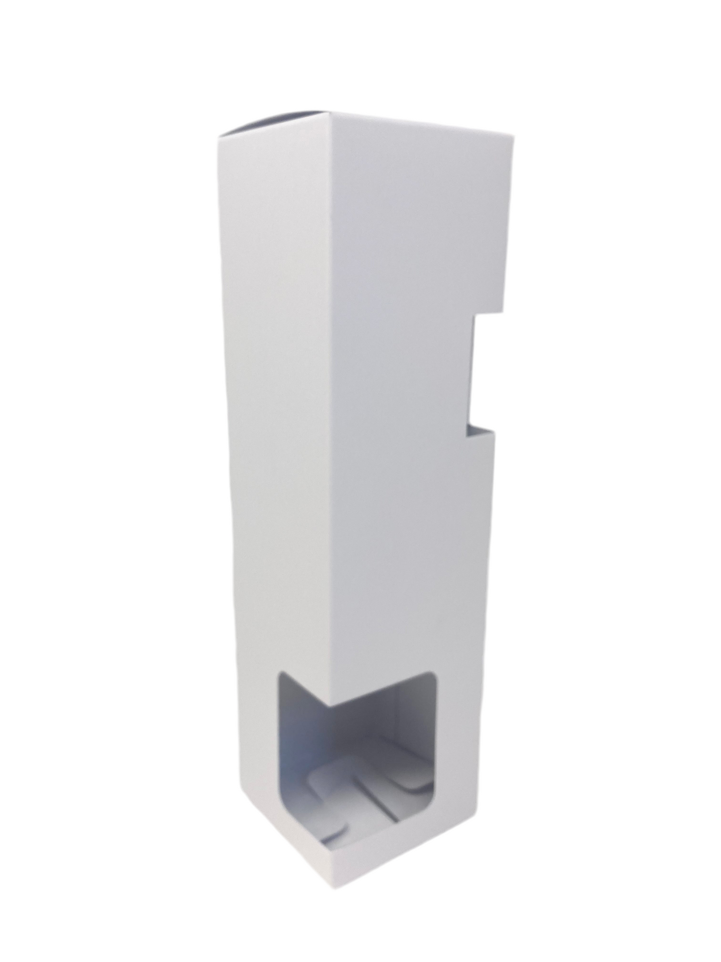 100ml DIFFUSER BOX tall  - WHITE with corner window (Pack of 10)