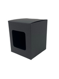 30CL CANDLE BOX - BLACK WITH WINDOW AND REAR TUCK LID (Pack of 10)