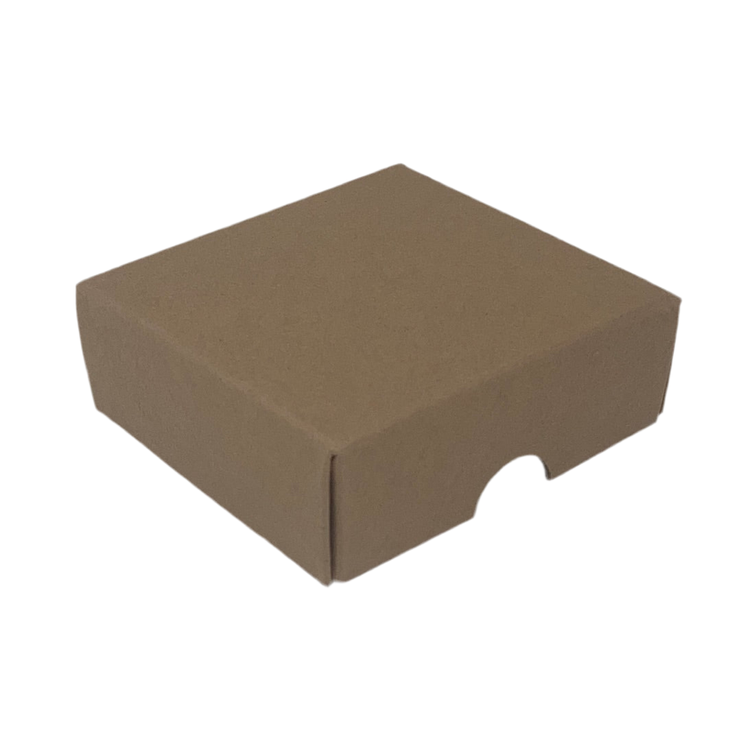 FOLD UP 4 CHOCOLATE BOX LID - KRAFT