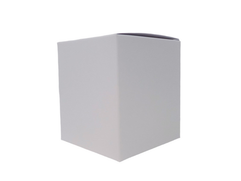 27CL CANDLE BOX - WHITE WITH REAR TUCK LID (Pack of 10)