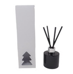 100ml DIFFUSER BOX tall  - WHITE with Christmas Tree Window (Pack of 10)