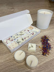 WAX MELT PIP BOX WITH INSERT for 10 Melts - WHITE (Pack of 10)