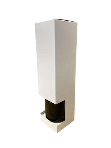 100ml DIFFUSER BOX tall  - WHITE with large window (Pack of 10)