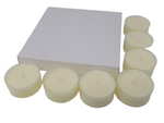 TEALIGHT CANDLE BOX for 9 tealights - WHITE (Pack of 10)