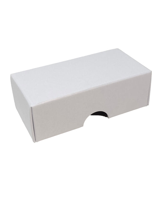 FOLD UP 6 CHOCOLATE BOX LID - WHITE