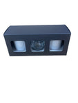 2 X 9CL VOTIVES AND 50ML DIFFUSER GIFT CANDLE BOX - BLACK (Pack of 10)