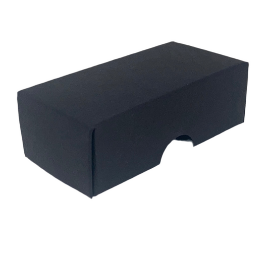 FOLD UP 2 CHOCOLATE BOX LID - BLACK