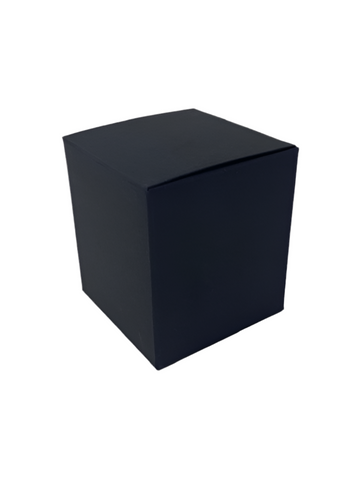 30CL CANDLE BOX - BLACK  WITH REAR TUCK LID (Pack of 10)