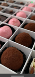 6 CHOCOLATE BOX SLEEVE - PASTEL PINK