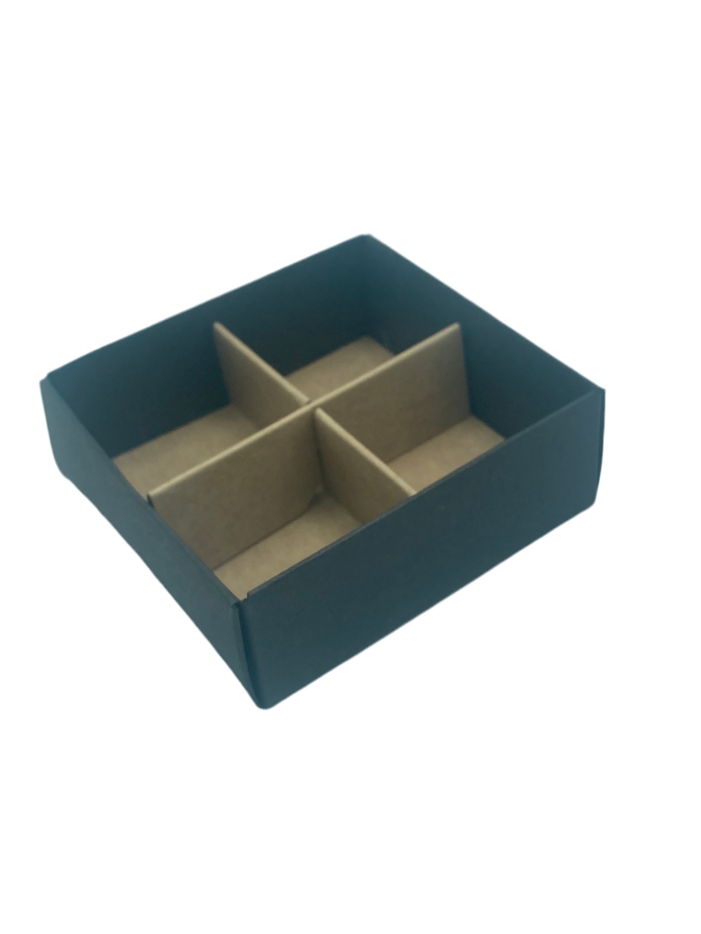 4 CHOCOLATE CAV DIVIDER INSERT - KRAFT