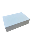 WAX MELT BOX WITH SLEEVE  for 6 Melts - WHITE BASE/PASTEL BLUE SLEEVE (Pack of 10)