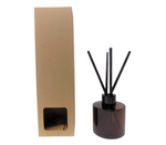 100ml DIFFUSER BOX tall  - KRAFT with window (Pack of 10)