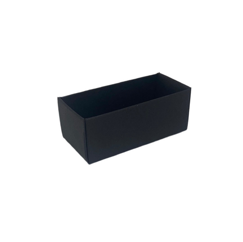 FOLD UP 2 CHOCOLATE BOX BASE - BLACK (Pack of 20)