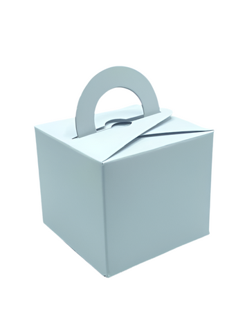 125g Handle Confectionery Box - WHITE