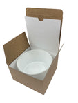 50CL CANDLE BOX with rear tuck lid - KRAFT (Pack of 10)