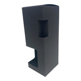 100ml DIFFUSER BOX short  - BLACK with corner window (Pack of 10)