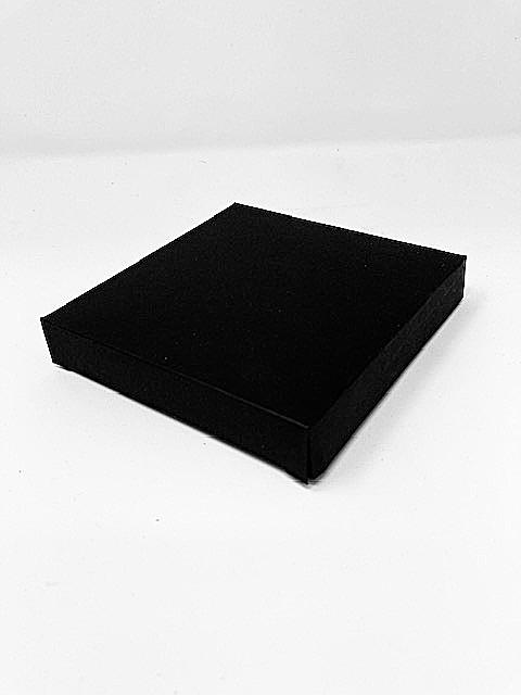 30cl CANDLE LID BOX - BLACK (Pack of 10)