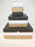 FOLD UP 12 CHOCOLATE BOX BASE - BLACK